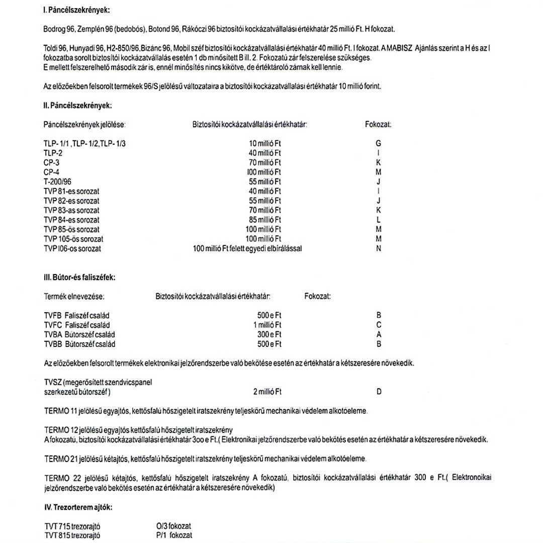 toldi-pancelszekreny-mabisz toldi páncélszekrény MABISZ